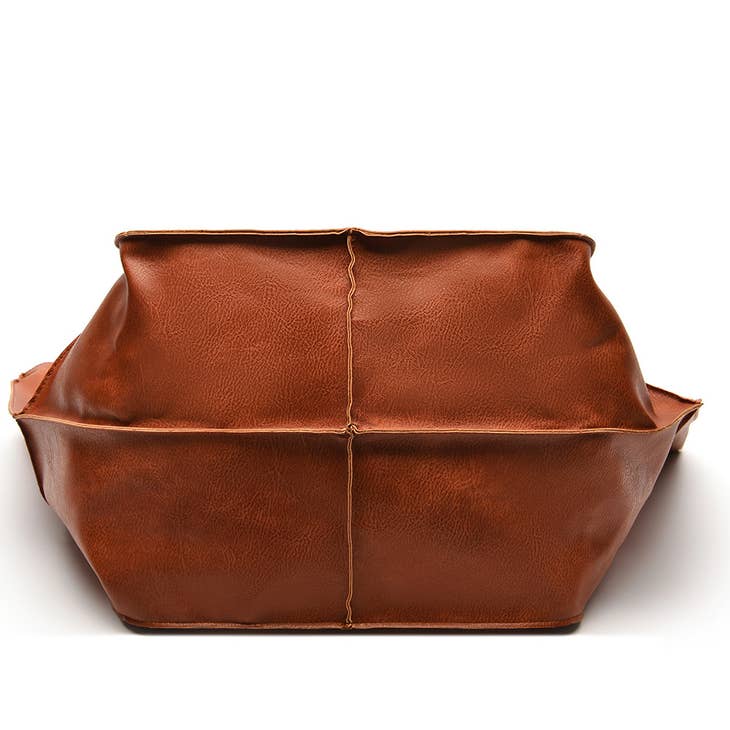 Donna Women's Tote Bag Large Capacity Soft Leather Handbag