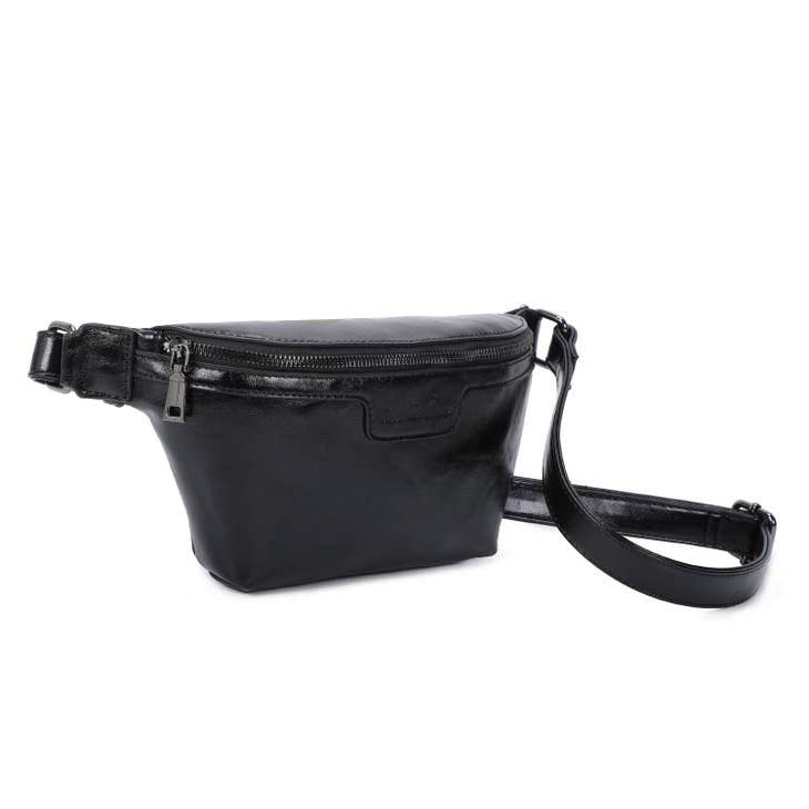 Terry Leather Summer Waist Bag