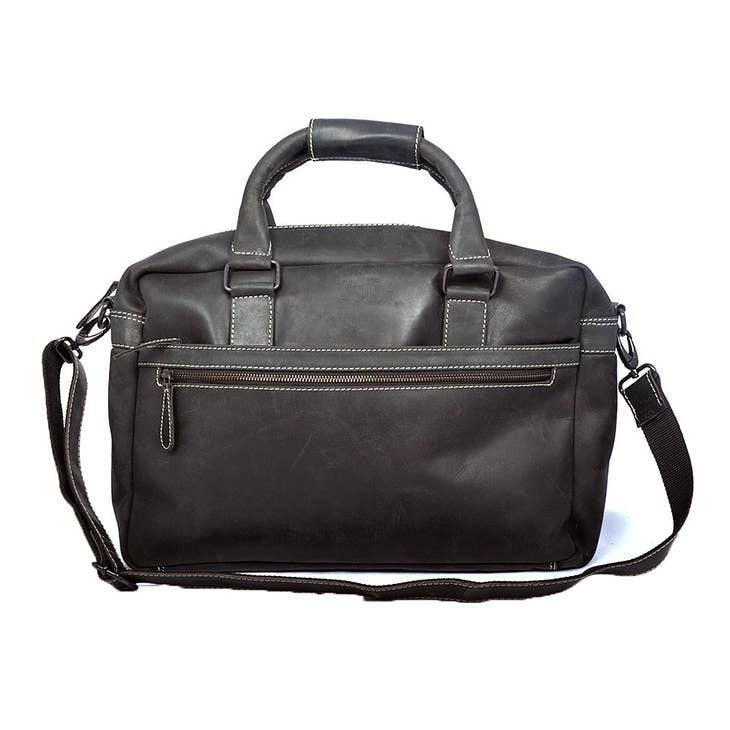 Brandon Spacious Buffalo Leather Men's Carry All Bag