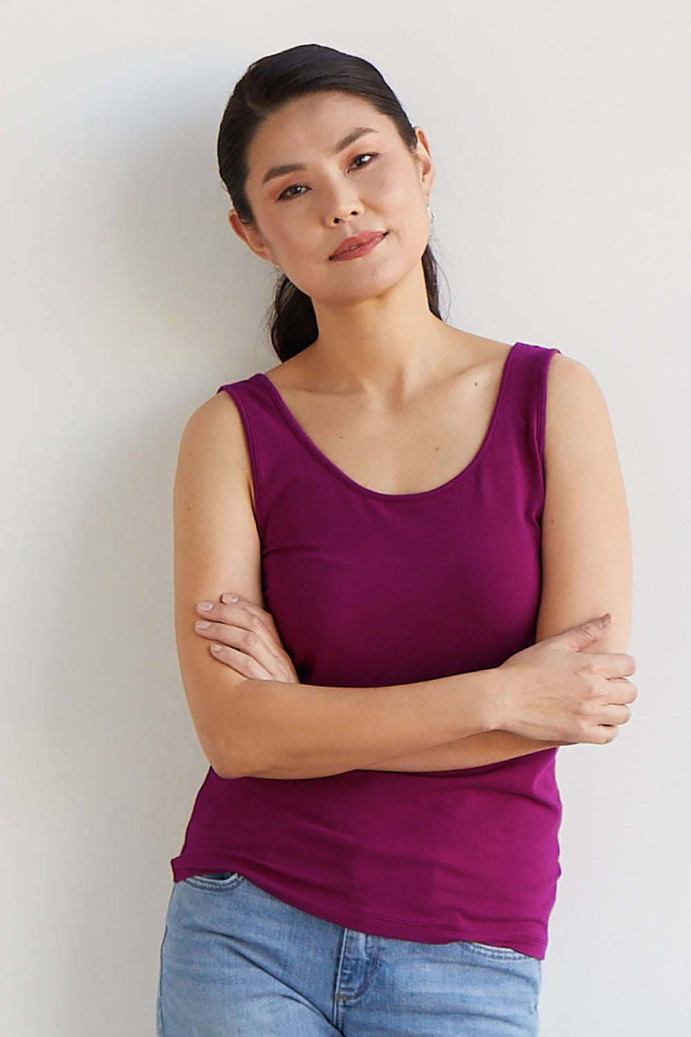Women's Organic Reversible 2-in-1 Tank Top