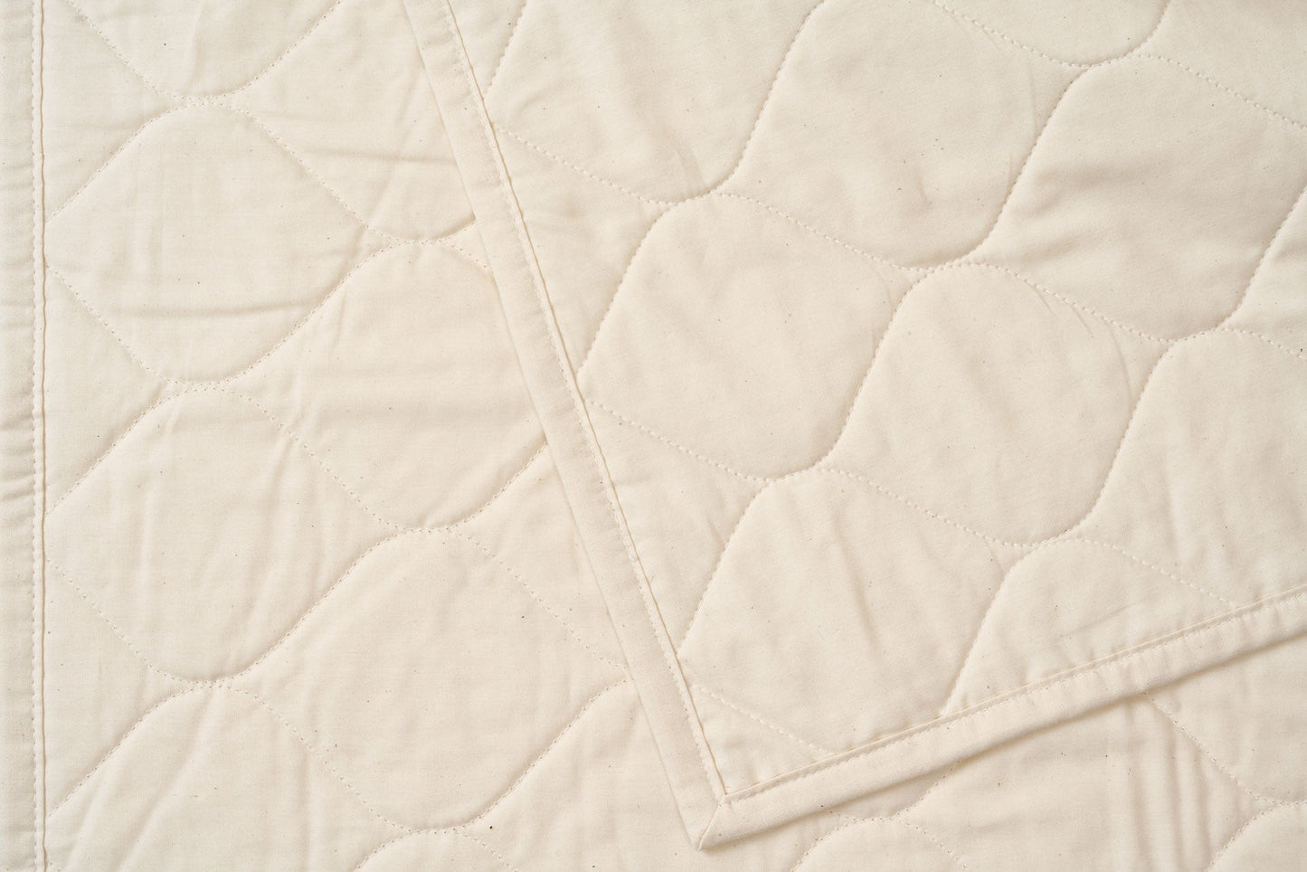 Cotton Quilted Bedspread - USA Grown Cotton