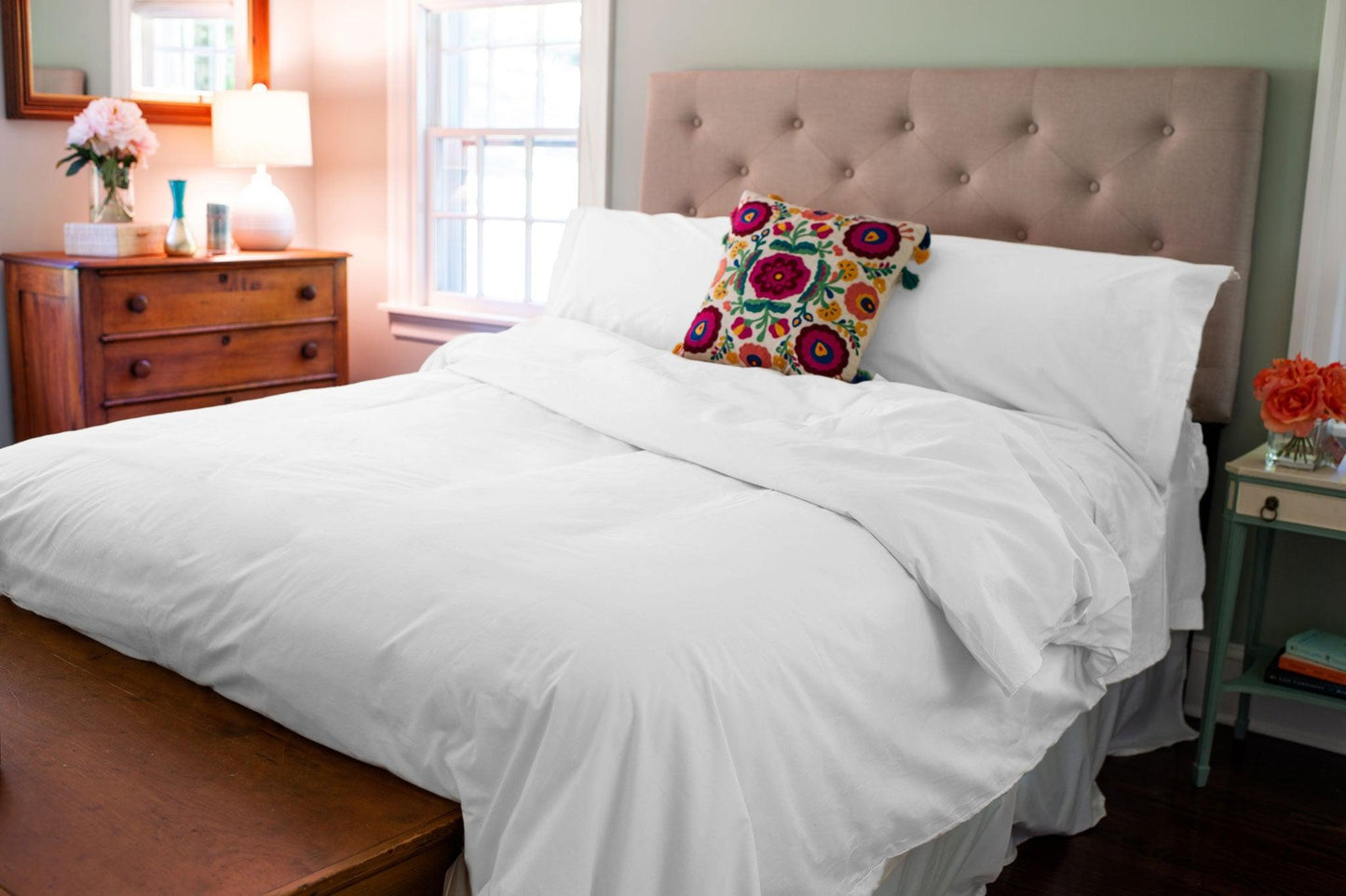 Cotton Duvet Cover Set - USA Grown & Made