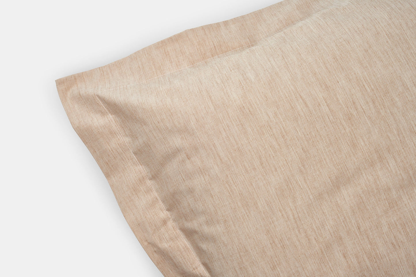 Natural Colored Cotton Duvet Cover Set in Color "Latte Linen" - USA Grown & Made