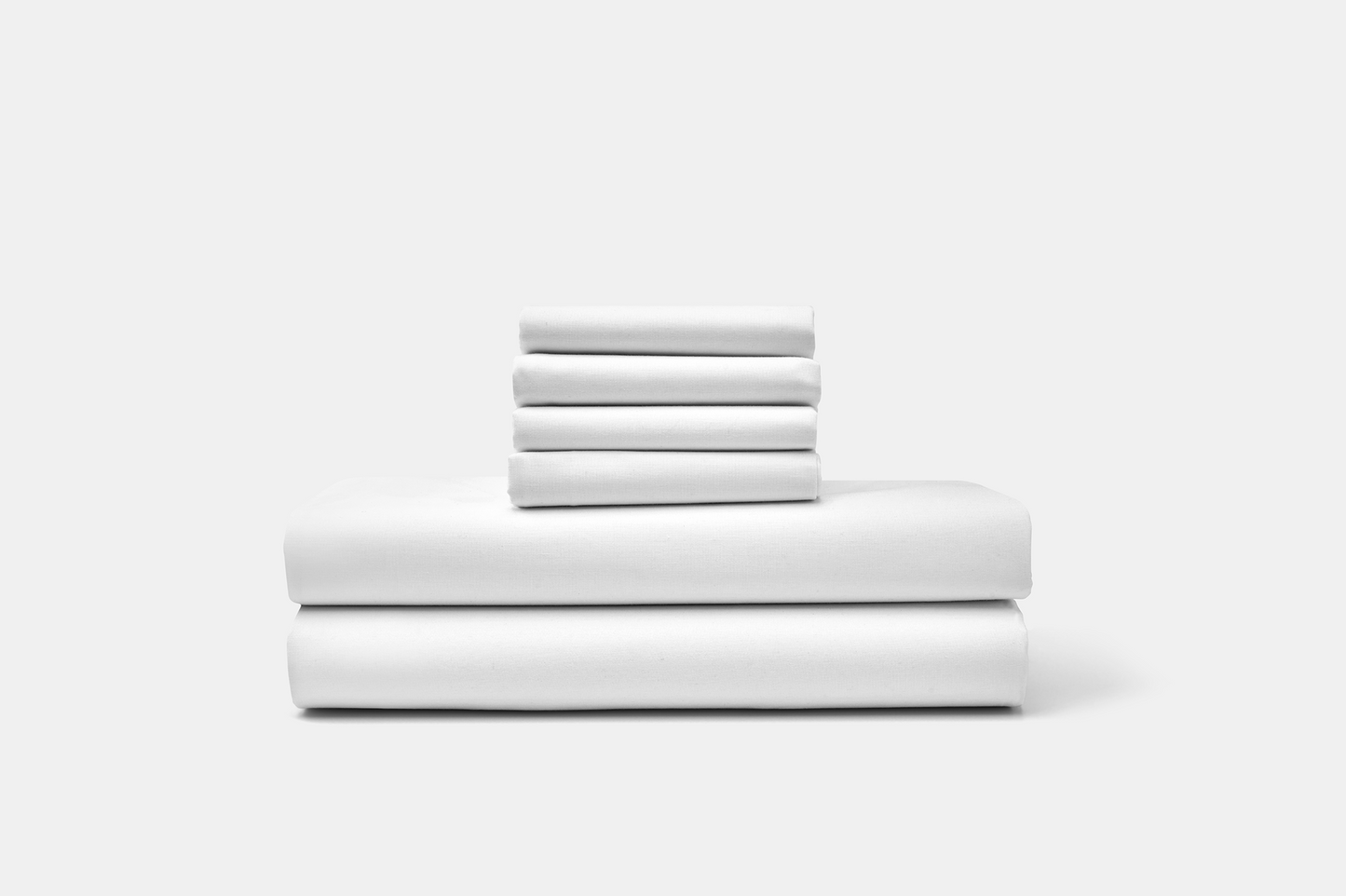 Cotton Percale Bed Sheet Set - USA Grown & Made