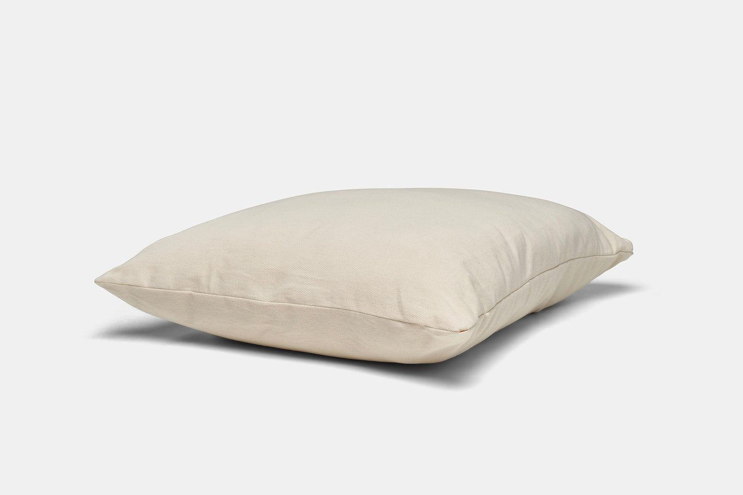 Natural Cotton Pillow With Wool Filling - USA Grown & Made