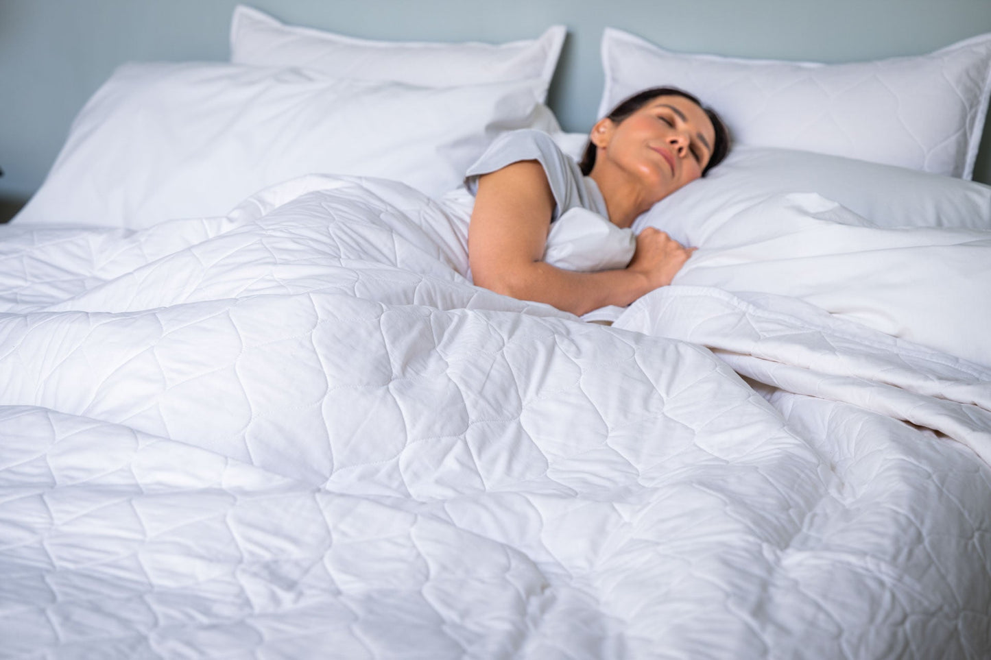 Cotton Quilted Bedspread - USA Grown Cotton