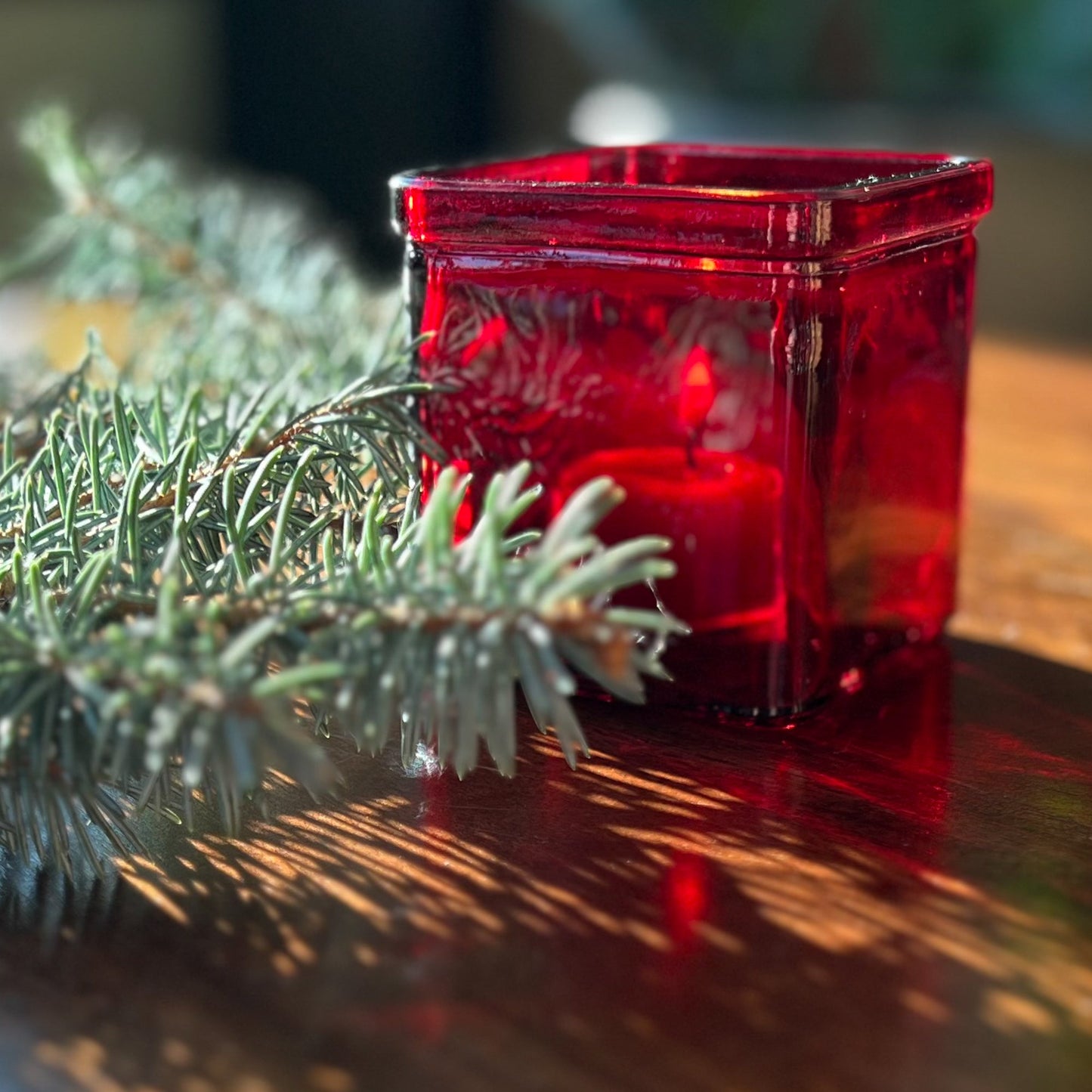 8oz Heavy Glass Candle Holders - 50% Recycled Glass