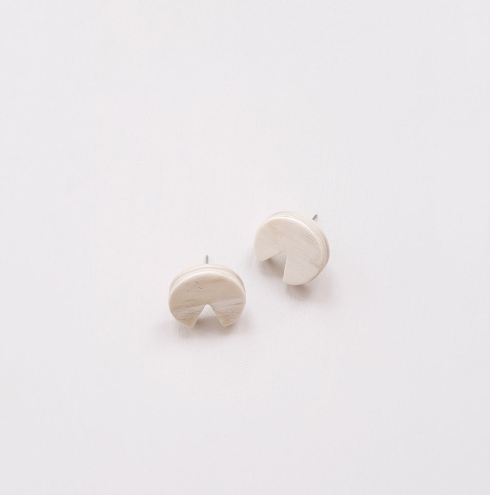 Horn Post Earrings