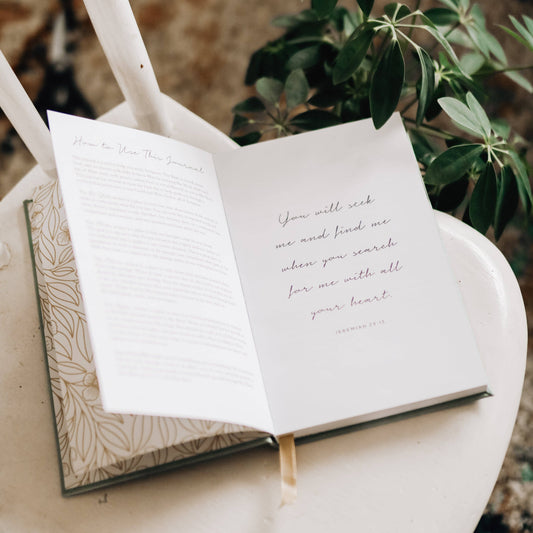 "Be Still" Bible Study Journal