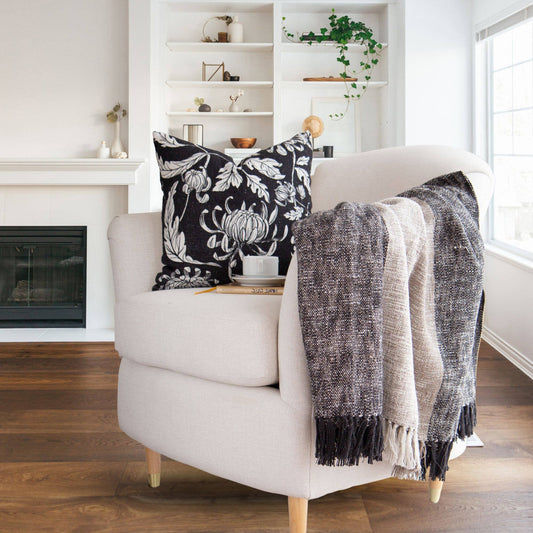 Soft and Cozy Cottage Throw Blanket - 100% Cotton