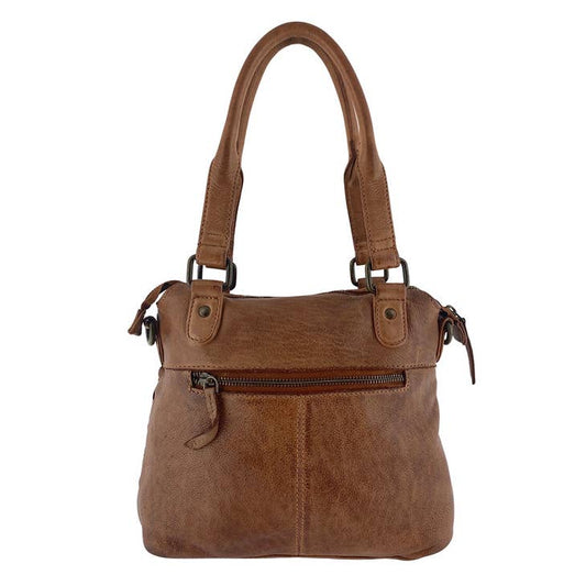 Linda Braided Leather Crossbody Shoulder Bag