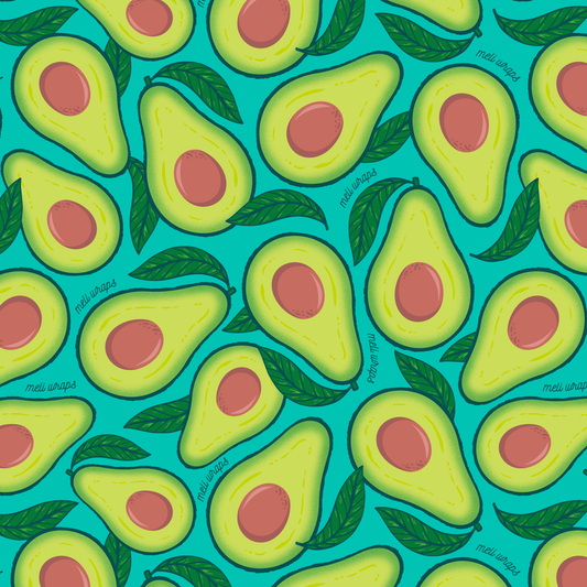 Avocado Kitchen Towel - Set of 2 - 100% Cotton