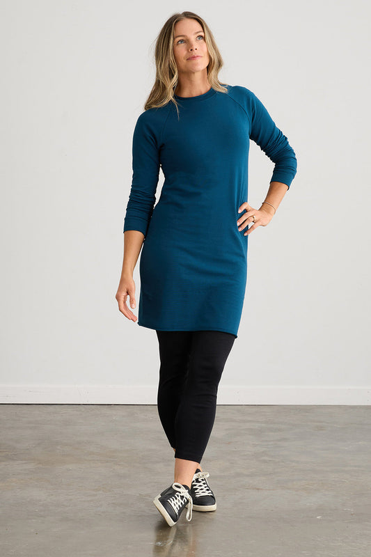 Organic French Terry Sweatshirt Dress