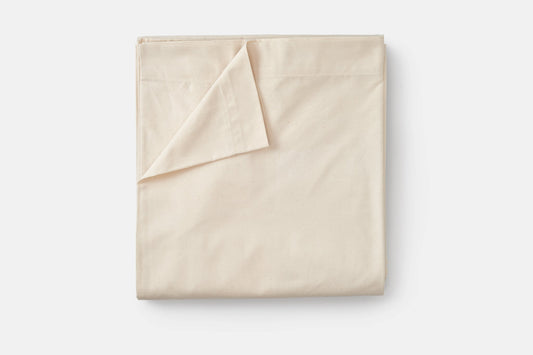 Cotton Single [Separate] Flat Bed Sheet - USA Grown & Made
