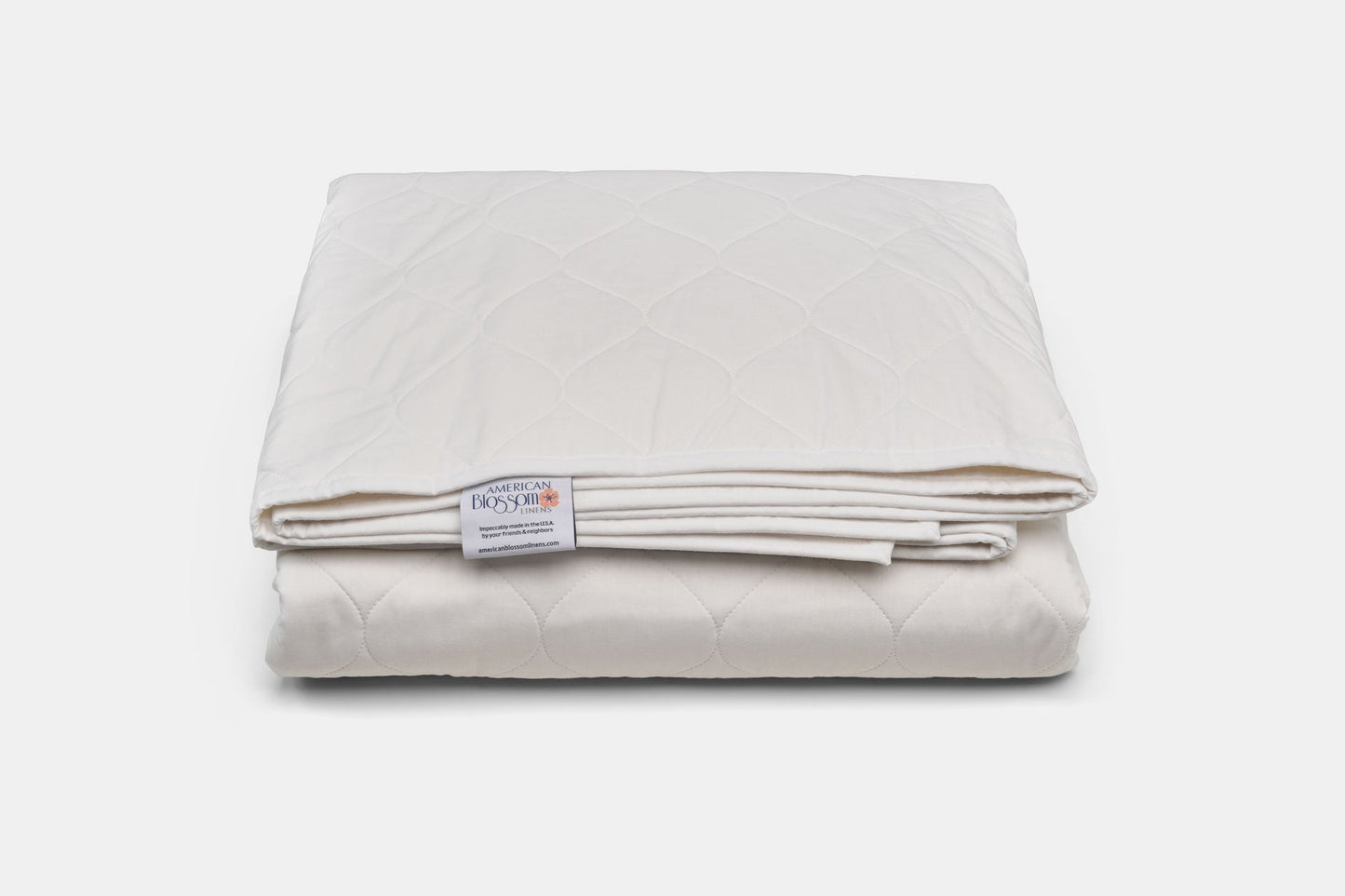 Cotton Quilted Bedspread - USA Grown Cotton
