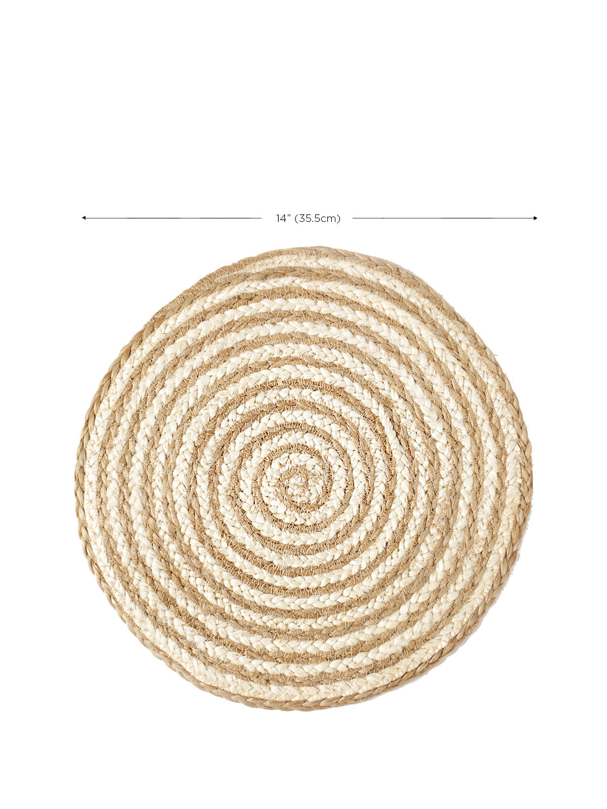 Kata Spiral Placemat - Natural (Set of 4)-4