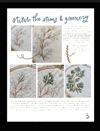 Elderberry Embroidery Kit