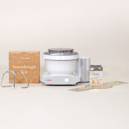 White Universal Plus Mixer - Sourdough Bundle