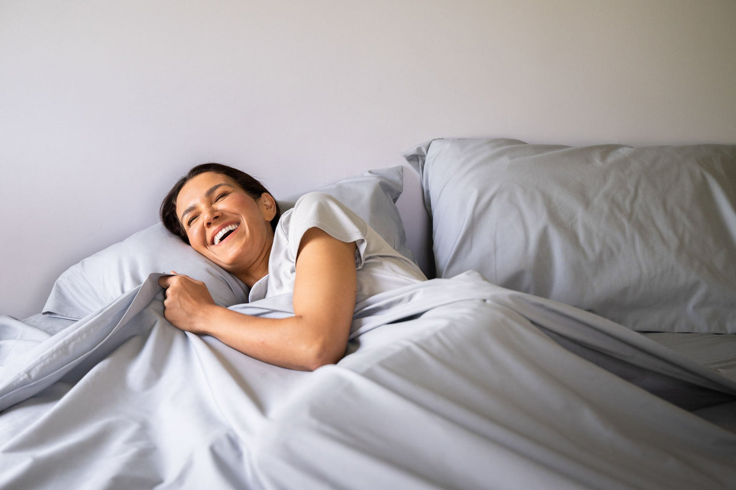 Cotton Percale Bed Sheet Set - USA Grown & Made