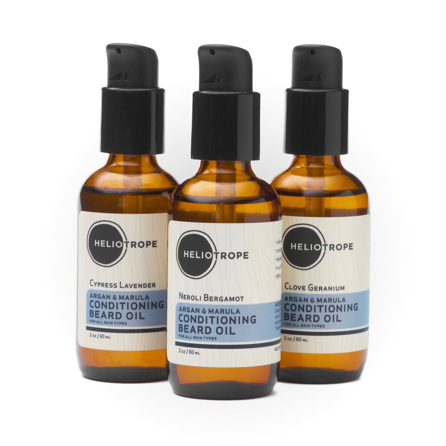 Heliotrope Argan & Marula Conditioning Beard Oil