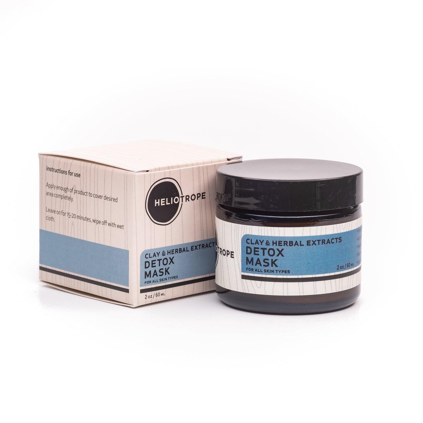 Heliotrope Clay & Herbal Extract Detox Mask